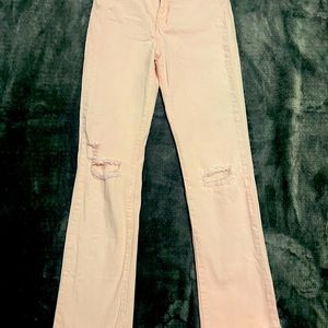 VIP Jr Jeans size 7 Pink Boot Cut. Great shape